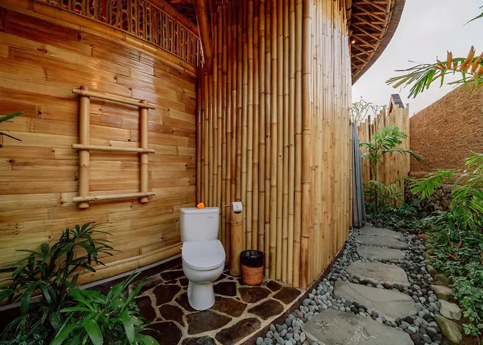 The Mundis Bali - Bamboo Retreat With Private Pool & Mount Agung View Ferienhaus