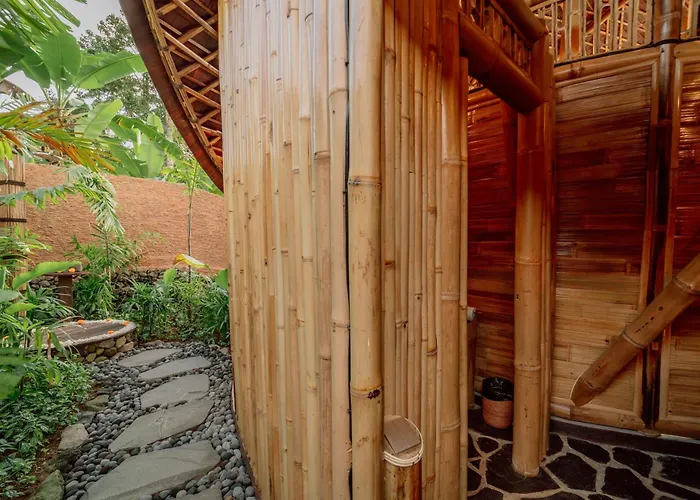 Ferienhaus The Mundis Bali - Bamboo Retreat With Private Pool & Mount Agung View *