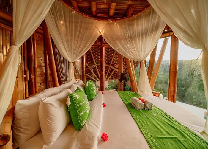 Ferienhaus The Mundis Bali - Bamboo Retreat With Private Pool & Mount Agung View *