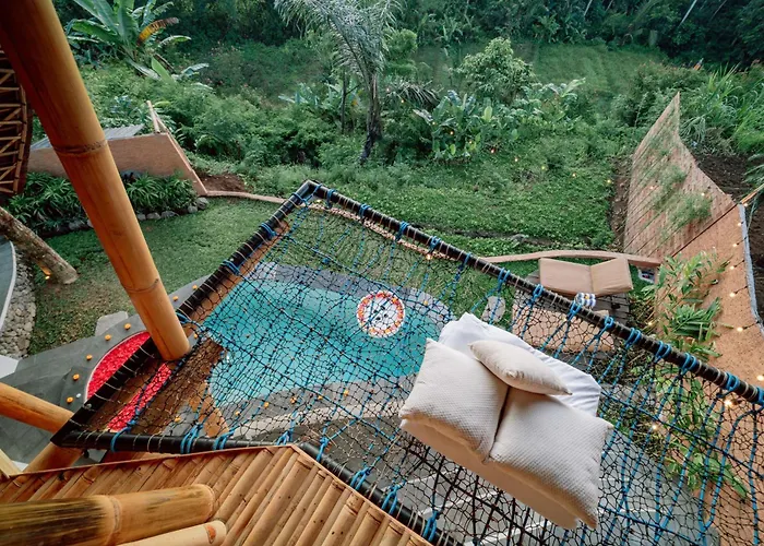 The Mundis Bali - Bamboo Retreat With Private Pool & Mount Agung View *
